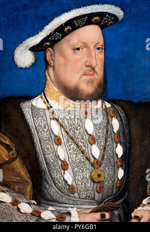 Le Roi Henry VIII par Hans Holbein le Jeune, c 1537 Banque D'Images