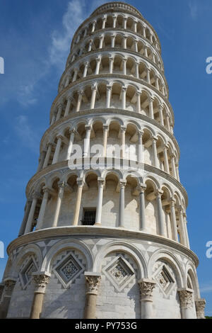 Tour de Pise en Italie. Banque D'Images