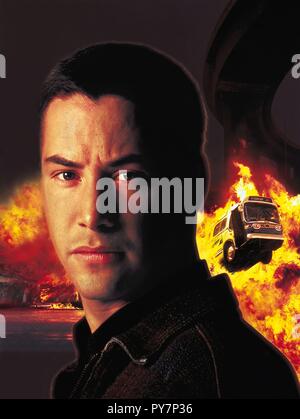 Titre original : LA VITESSE. Titre en anglais : LA VITESSE. Année : 1994. Réalisateur : JAN DE BONT. Stars : Keanu REEVES. Crédit : 20TH CENTURY FOX / Album Banque D'Images