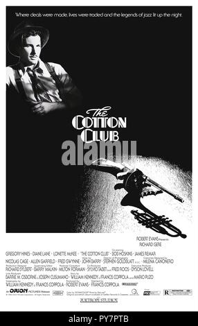 Titre original : THE COTTON CLUB. Titre en anglais : LE COTTON CLUB. Année : 1984. Réalisateur : Francis Ford Coppola. Credit : ZOOTROPE/ORION / Album Banque D'Images