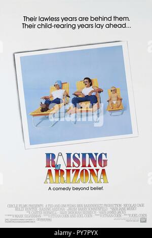 Titre original : RAISING ARIZONA. Titre en anglais : RAISING ARIZONA. Année : 1987. Réalisateur : Ethan Coen, Joel Coen. Crédit : 20TH CENTURY FOX / Album Banque D'Images