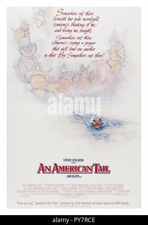 Titre original : AN AMERICAN TAIL. Titre en anglais : AN AMERICAN TAIL. Année : 1986. Réalisateur : Don BLUTH. Credit : UNIVERSAL PICTURES / Album Banque D'Images