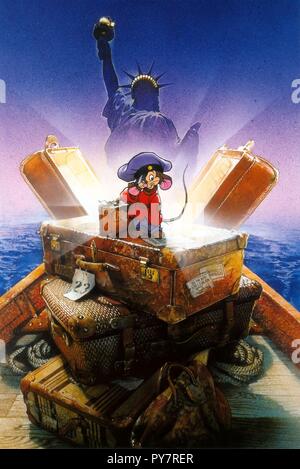 Titre original : AN AMERICAN TAIL. Titre en anglais : AN AMERICAN TAIL. Année : 1986. Réalisateur : Don BLUTH. Credit : UNIVERSAL PICTURES / Album Banque D'Images