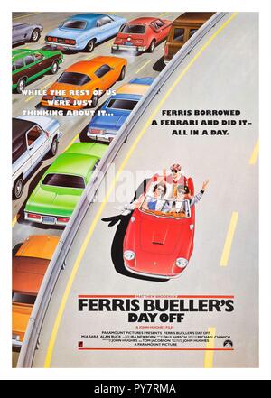 Titre original : Ferris Bueller'S DAY OFF. Titre en anglais : Ferris Bueller'S DAY OFF. Année : 1986. Réalisateur : John Hughes. Credit : PARAMOUNT PICTURES / Album Banque D'Images