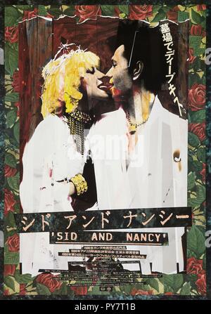 Titre original : SID ET NANCY. Titre en anglais : SID ET NANCY. Année : 1986. Directeur : ALEX COX. Credit : ZENITH-INITIAL/GOLDWYN / Album Banque D'Images