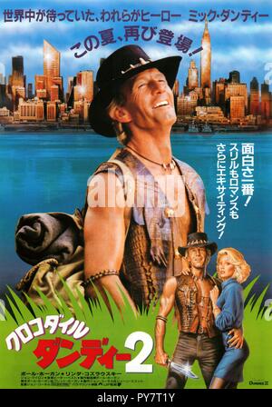 Titre original : CROCODILE DUNDEE II. Titre en anglais : CROCODILE DUNDEE II. Année : 1988. Réalisateur : John Cornell. Credit : PARAMOUNT PICTURES / Album Banque D'Images