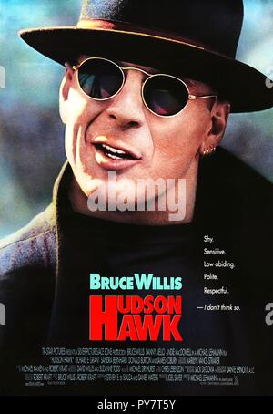 Titre original : HUDSON HAWK. Titre en anglais : HUDSON HAWK. Année : 1991. Réalisateur : Michael Lehmann. Stars : Bruce Willis. Credit : TRI STAR PHOTOS / Album Banque D'Images