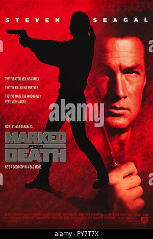 Titre original : MARQUÉS POUR LA MORT. Titre en anglais : MARQUÉS POUR LA MORT. Année : 1990. Réalisateur : DWIGHT H. LITTLE. Crédit : 20TH CENTURY FOX / Album Banque D'Images