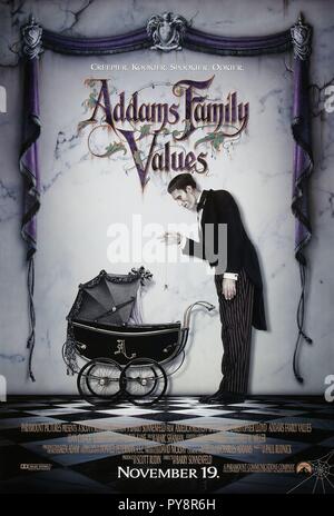 Titre original : LES VALEURS DE LA FAMILLE ADDAMS. Titre en anglais : LES VALEURS DE LA FAMILLE ADDAMS. Année : 1993. Réalisateur : Barry Sonnenfeld. Credit : PARAMOUNT PICTURES / Album Banque D'Images