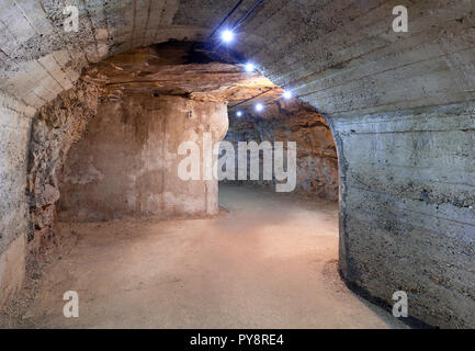 Dans zerostrasse à Pula, en Istrie, Croatie Banque D'Images