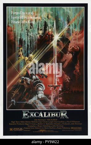 Titre original : Excalibur. Titre en anglais : Excalibur. Année : 1981. Réalisateur : JOHN BOORMAN. Credit : ORION/Warner Brothers / Album Banque D'Images