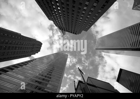 Les immeubles de grande hauteur dans le centre-ville de Toronto Banque D'Images