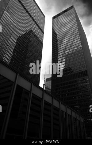 Les immeubles de grande hauteur dans le centre-ville de Toronto Banque D'Images