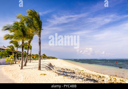 Plage de Geger paysage sur l'île de Bali en Indonésie Banque D'Images