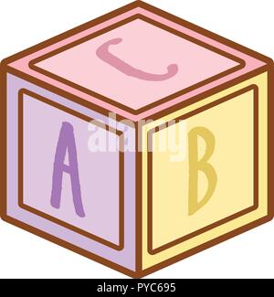 Puzzle Cube Jouet Bebe Image Vectorielle Stock Alamy