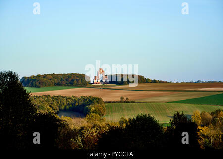 Mémorial aux disparus à Thiepval en France Banque D'Images