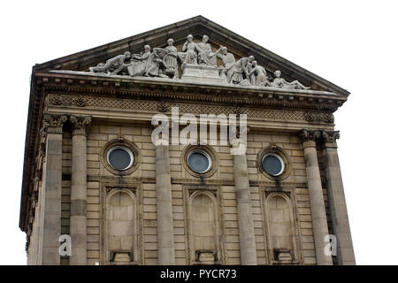 L'hôtel de ville, un bâtiment classé grade 1, au milieu de Todmorden Banque D'Images
