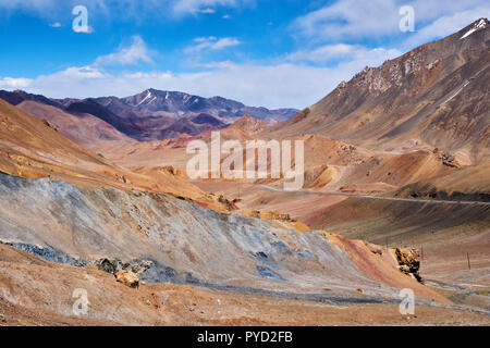 Le Tadjikistan, l'Asie centrale, du Haut-Badakhchan, le Pamir, le Pamir highway Banque D'Images