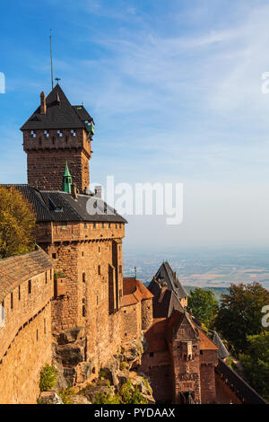 Château du Haut-Kœnigsbourg Banque D'Images