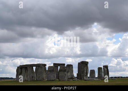 Stonehenge et sa beauté Banque D'Images