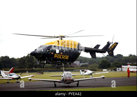 Metropolitan Police Airbus Eurocopter EC145 G-Hélicoptère MPSC Banque D'Images