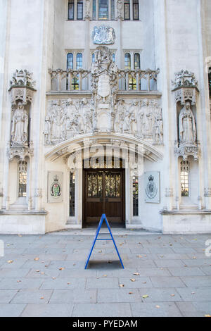 La Cour suprême, peu de George Street, Westminster, London, W1, UK Banque D'Images