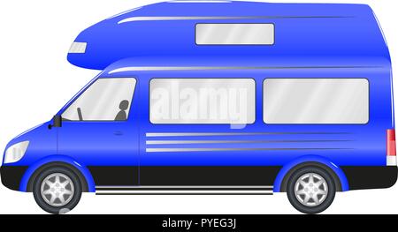 Camping-car d'illustration vectorielle Illustration de Vecteur