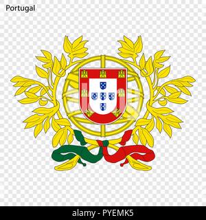 Débardeur Portugal Avec Blason - Supporters, Fierté Nationale, Coupe Classique