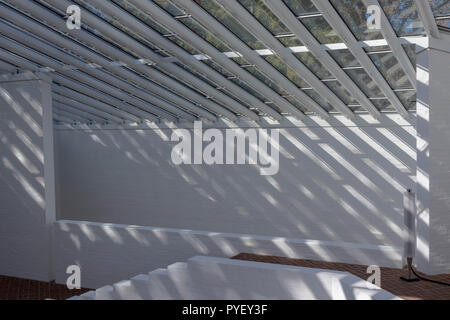 La galerie de sculptures, partie de Philip Johnson Glass House Museum, construit en 1970, New Canaan, CT, USA Banque D'Images