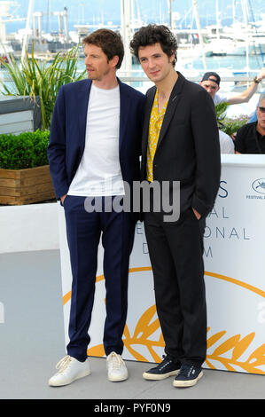 11 mai 2018 - Cannes plaire, aimer et courir vite une séance au cours de la 71e édition du Festival de Cannes 2018. Banque D'Images