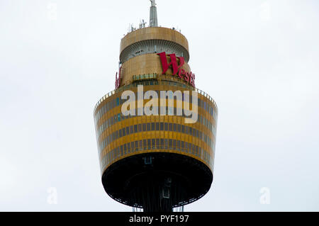 SYDNEY, AUSTRALIE - Le 4 avril 2018 : Tour de Sydney est la deuxième plus haute tour d'observation dans l'Hémisphère Sud et l'Australie a été conçu par l'arch Banque D'Images