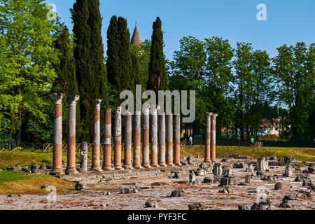 L'Italie, Frioul-vénétie Aquilee, Aquileia, forum Romain Banque D'Images