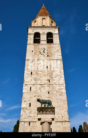 L'Italie, Frioul-vénétie Aquilee, Aquileia, Basilique Patriarcale de Santa Maria Assunta Banque D'Images
