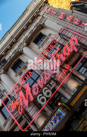 2018 - la course longue le thriller Mousetrap dans son 66e année sur le West End de Londres Banque D'Images