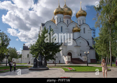 Cathédrale de l'assomption à Iaroslavl, Russie Banque D'Images