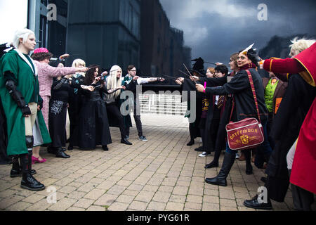 Londres, Royaume-Uni. 27 octobre 2018. MCM Comic Con à l'Excel Centre, à Londres le 27 octobre 2018 Crédit : Tom Rose/Alamy Live News Banque D'Images