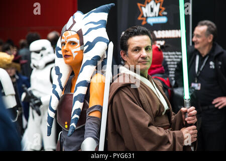 Londres, Royaume-Uni. 27 octobre 2018. MCM Comic Con à l'Excel Centre, à Londres le 27 octobre 2018 Crédit : Tom Rose/Alamy Live News Banque D'Images