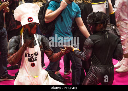 Londres, Royaume-Uni. 27 octobre 2018. MCM Comic Con à l'Excel Centre, à Londres le 27 octobre 2018 Crédit : Tom Rose/Alamy Live News Banque D'Images