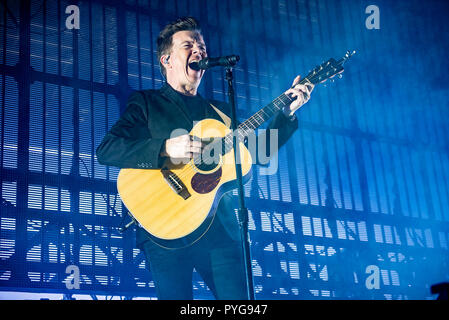 Manchester, UK. 27 octobre 2018. Rick Astley fonctionne à la Manchester Arena sur sa tournée britannique, Manchester 27/10/2018 Credit : Gary Mather/Alamy Live News Banque D'Images