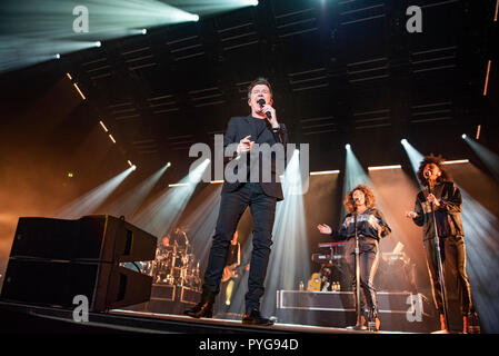 Manchester, UK. 27 octobre 2018. Rick Astley fonctionne à la Manchester Arena sur sa tournée britannique, Manchester 27/10/2018 Credit : Gary Mather/Alamy Live News Banque D'Images