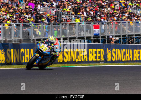 Melbourne, Australie. 26Th apr 2018. Durant le réchauffage au Michelin 2018 Grand Prix Moto d'Australie , Australie le 28 octobre 2018. Crédit : Dave Hewison Sports/Alamy Live News Banque D'Images