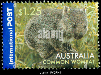 Timbre cachet de l'Australie dans la faune série émise en 2006 Banque D'Images