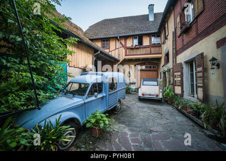 Hunawihr, France, Europe. Banque D'Images