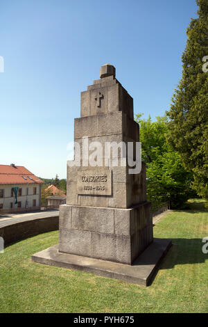 La Bavière, Allemagne - cimetière d'honneur de 121 victimes de la tyrannie national-socialiste est mort peu après la libération en 1945 Banque D'Images
