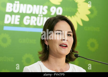 Berlin, Allemagne - Annalena Baerbock, Présidente fédérale Buendnis 90/DIE GRUENEN. Banque D'Images