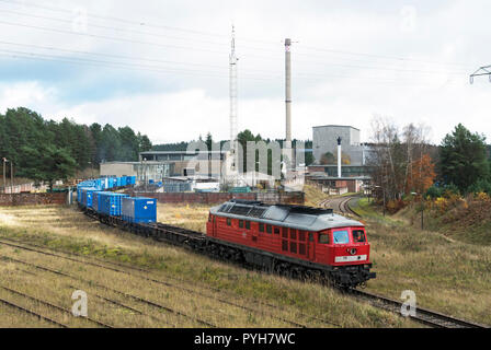 L'Allemagne, la déconstruction du GDR nuclear power plant Rheinsberg Banque D'Images