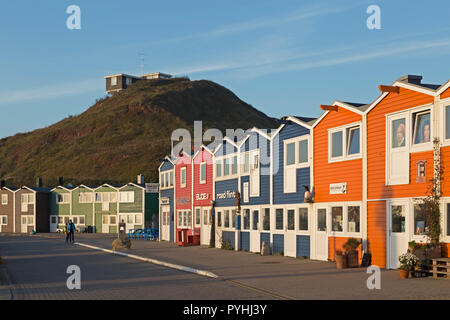 Hummerbuden homard (huttes), Helgoland, Schleswig-Holstein, Allemagne Banque D'Images