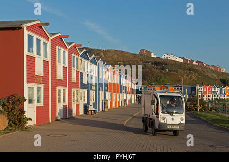 Hummerbuden homard (huttes), Helgoland, Schleswig-Holstein, Allemagne Banque D'Images