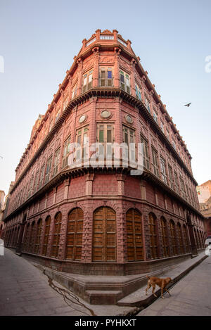 Vieux havelis Bikaner. Le Rajasthan, Inde Banque D'Images