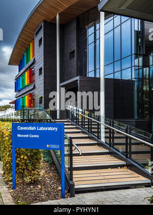 Cavendish Laboratory Maxwell Centre à West Cambridge site - recherche de premier plan dans le domaine des sciences physiques, en étroite collaboration avec l'industrie. Banque D'Images